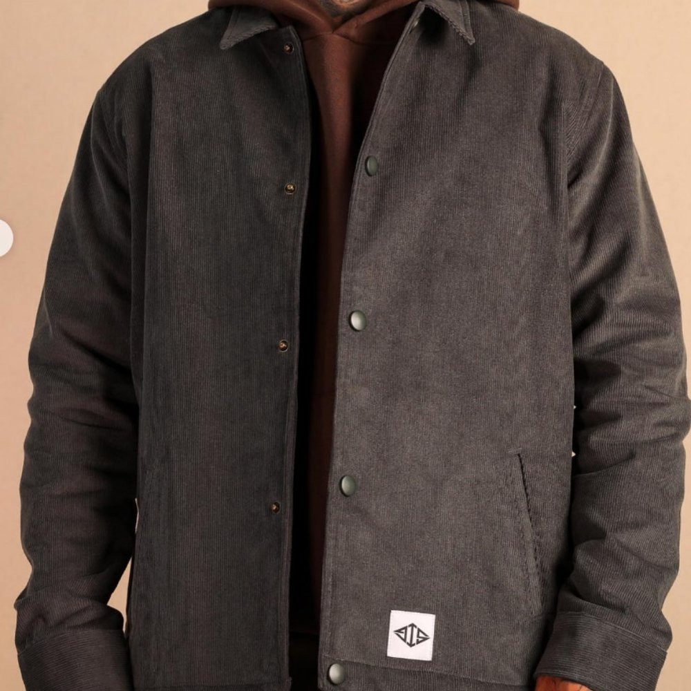 Brand New - Black Signature Corduroy Jacket Size Small